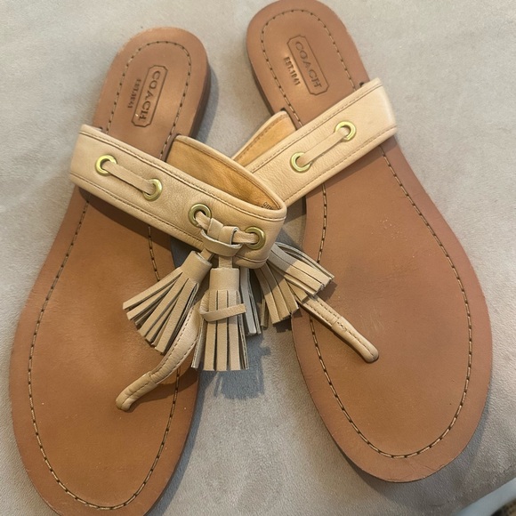 Coach sandals size 8 - Picture 2 of 2